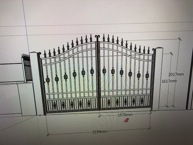 CAD Gate Design image